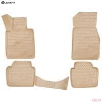 Коврики в салон 3D Element для BMW 3-Серия (F30) (2012-2018) бежевые № NLC.3D.05.31.212k