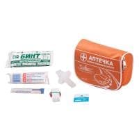 Аптечка первой помощи в дорогу, текстильный футляр