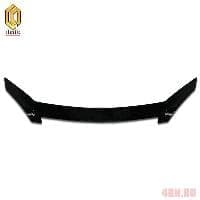 Дефлектор капота CA Plastic Classic черный для Lada (ВАЗ) Priora хэтчбек (2007-2018) № 2010010106492