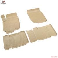 Коврики салона Norplast бежевые для Toyota RAV4 (2013-2018) № NPA11-C88-700-B