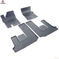 Коврики салона для Ssang Yong Stavic (2013-2019) (5 мест) серые № NPA10-C83-730-G