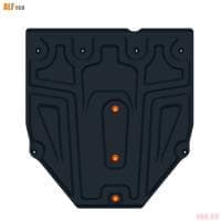 Защита картера и КПП для для Fiat Sedici (2006-2009) № ALF2306
