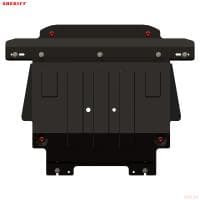 Защита картера и КПП для Ford Fiesta (2001-2008) № 08.0492 V2