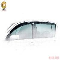 Дефлекторы окон CA Plastic Classic полупрозрачные для Toyota Passo Sette (2008-2012) № 2010030307381