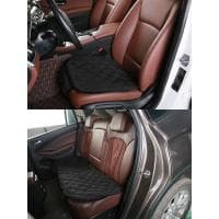 Комплект накидок (квадратов) из велюра, ромб, 3 шт № 3KMR001