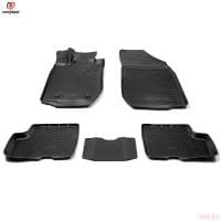 Коврики салона 3D для Lada (ВАЗ) Largus (2021-2025) 5 мест № NPA11-C94-558