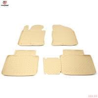 Коврики салона бежевые для Hyundai Sonata (2010-2014) № NPL-Po-31-46-B