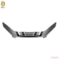 Дефлектор капота CA Plastic серия "Art" графит "Exclusive" для Nissan Qashqai (2010-2014) № 2010061605029