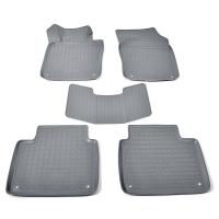 Коврики салона 3D для Volvo V90 (2016-2025) серые № NPA11-C96-520-G