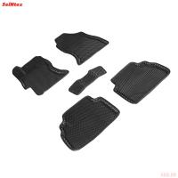 Коврики салона Eva 3D "ромб" для Subaru XV (2017-2023) № 95345