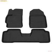 Коврики салона Rezkon резиновые для Toyota Corolla (2007-2013) № 1034015100
