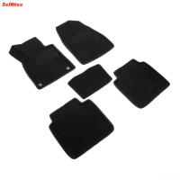 Коврики салона 3D текстильные для Hongqi H5 (2022-2025) № 99587