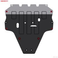 Защита картера и КПП для Infiniti QX50 (2018-2025) № 15.3927