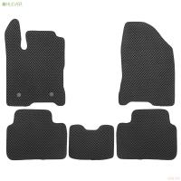 Коврики салона EVA для Lada (ВАЗ) Vesta (2015-2025) с черной окантовкой 5 шт. № EVA.B.0505203322110k