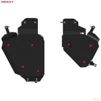 Защита топливного бака для Audi Q7 (2018-2025) № 02.3884