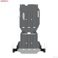 Защита КПП для Isuzu D-Max С вырезом D-Max (2012-2019) № 32.3155