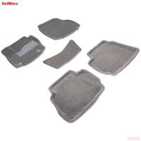 Коврики салона 3D текстильные для Ford Mondeo (2010-2014) серые № 89101