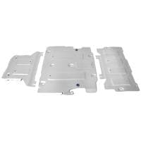 Защита двигателя, КПП и раздаточной коробки для Audi A6 (2018-2025) 3 части № K333.0343.1