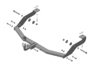 Фаркоп Motodor для Lifan MyWay (2017-2020) № 94701-A
