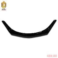 Дефлектор капота CA Plastic Classic черный для Opel Astra H хэтчбэк 5дв. (2004-2014) № 2010010106300