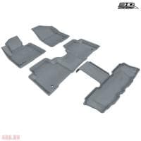 Коврики салона Sotra Liner 3D Lux серые для Hyundai Santa Fe (2006-2010) № STR74-00167