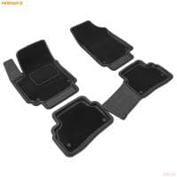 Коврики салона Rezkon Transformer резиновые для Hyundai Creta (2016-2020) № 3020065100