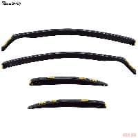 Дефлекторы боковых окон Heko для Mitsubishi Lancer 10 седан, хэтчбек (2007-2017) № 23357