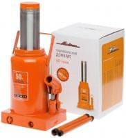 Домкрат бутылочный Airline 50т (MIN - 285 мм, MAX - 465 мм) артикул AJ-B-50