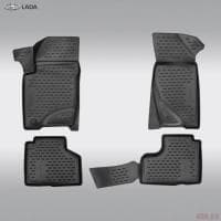 Коврики салона оригинальные для Lada (ВАЗ) Niva Travel (2020-2025) № 8460055297