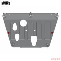 Защита картера и КПП для Hyundai Creta (2016-2020) № 10.SL 9007