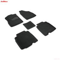 Коврики салона 3D текстильные для Jetour X90 Plus (2019-2025) № 99190