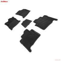 Коврики салона Eva 3D "ромб" для Toyota Fortuner (2017-2025) № 95489