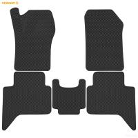 Коврики салона 3D EVA Ромб резиновые для Tank 300 (2022-2025) с черным кантом № 9262005101