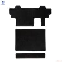 Коврики салона текстильные оригинальные для Peugeot Traveller (2017-2025) (2-3 ряд сид.) № DK00000022