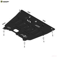 Защита картера и КПП для GAC GS8 (2023-2025) № 57802