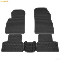 Коврики салона EVA соты резиновые для Opel Astra J (2010-2015) с серым кантом № 9126010102