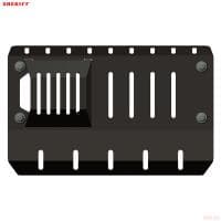 Защита редуктора для Suzuki Jimny редуктор переднего моста (2003-2017) № 23.1801