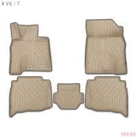 Коврики в салон 3D Kvest для Toyota Land Cruiser Prado 150 (2013-2025) 5 шт. № KVESTTYT00002Kb2