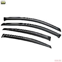 Дефлекторы боковых окон SIM для Nissan Almera (G11) седан (2013-2018) № SNIALM1332