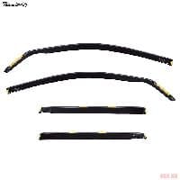 Дефлекторы боковых окон Heko для Volkswagen Touareg (2002-2009) № 26302