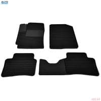 Коврики салона резиновые с бортиком EVA соты для Hyundai Solaris (2017-2022) № EVTS.0273