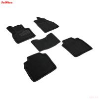 Коврики салона 3D текстильные для HONGQI HS5 (2019-2025) № 99542