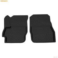 Коврики салона Rezkon передние резиновые для Mazda 3 (2009-2013) № 1523010100