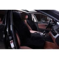 Комплект накидок 2 шт из натурального меха (овчина, короткий ворс, большой размер) № SUD001