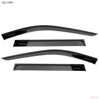 Дефлекторы окон оригинальные для Lada (ВАЗ) Largus Cross FL (2021-2025) № 8460055270