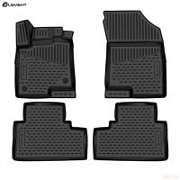 Коврики салона 3D для Haval Jolion (2021-2025) 2WD с черным кантом № KANT.ELEM3DAN0015210k.blk