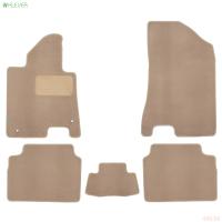 Коврики салона текстильные Premium для Kia K5 (2020-2025) 5 шт. бежевые № KLEVER0402507322112kh