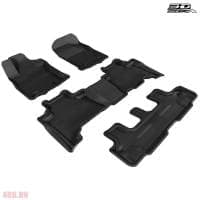 Коврики салона Sotra Liner 3D Lux для Toyota Land Cruiser Prado 150 (2009-2013) 3 ряда № ST 74-00413