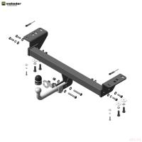 Фаркоп для Haval Jolion (2021-2024) № 93107-A