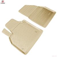 Коврики салона Norplast передние бежевые для Renault Kangoo (2010-2021) № NPL-Po-69-42-B